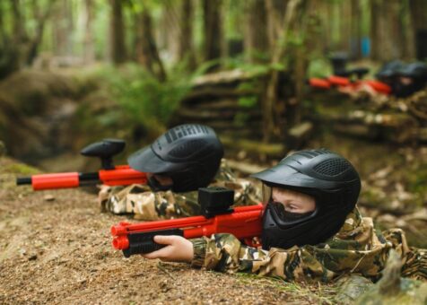 kids paintball8 terrain paintball Val d'Oise 95